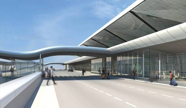Проект нового терминала «Пулково». Фотография: pulkovoairport.ru