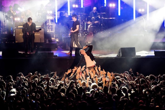 Группа Blur выступает на фестивале Primavera Sound в 2013 году