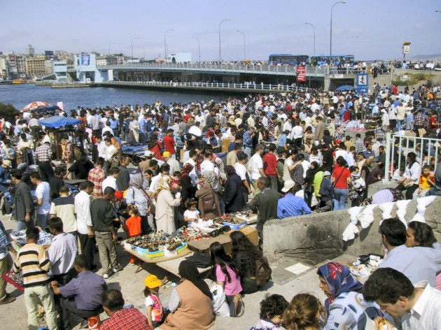 Flea market in Eminönü