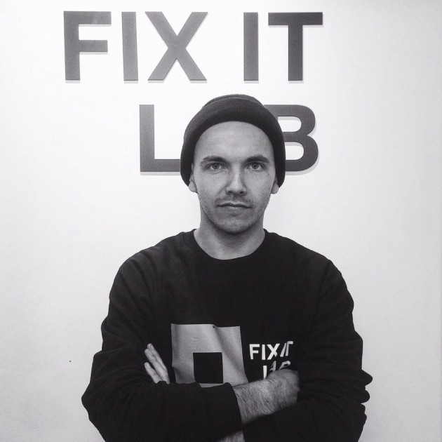 Максим Букин, со-основатель лаборатории ремонта «Fix it lab»